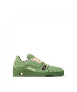 Louis Vuitton X Tyler 1ACR6H LV Trainer Sneaker Green