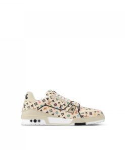 Louis Vuitton X Tyler 1ACXBX LV Trainer Sneaker Beige