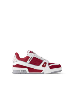 Louis Vuitton 1ADHT6 LV Trainer Sneaker Sari Red