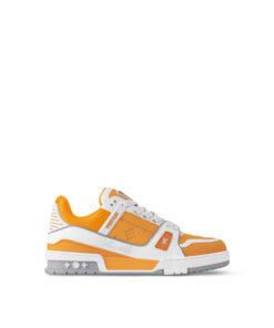 Louis Vuitton 1ADHSM LV Trainer Sneaker Safran Yellow