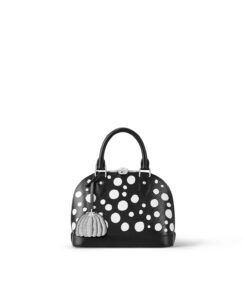 Louis Vuitton Black/White M21699 LV x YK Alma BB