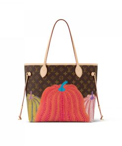 Louis Vuitton LV x YK Neverfull MM M46468 Pumpkin print