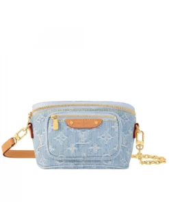 Louis Vuitton M83353 Mini Bumbag Sky Blue