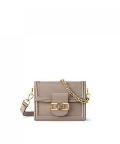 Louis Vuitton M23559 Mini Dauphine Pepper Epi leather