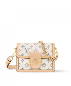 Louis Vuitton M24841 Mini Dauphine Multicolor Beige