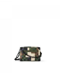 Louis Vuitton M24581 Mini Soft Trunk Green
