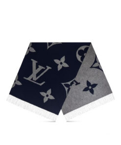 Louis Vuitton Navy M77950 MNG Giant Scarf