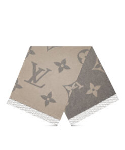 Louis Vuitton Light Grey M77951 MNG Giant Scarf