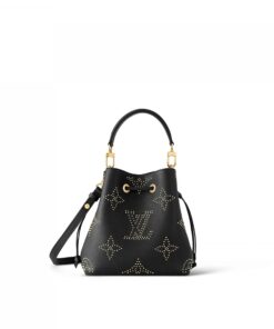 Louis Vuitton M46734 Néonoé BB Black Monogram Empreinte Studs