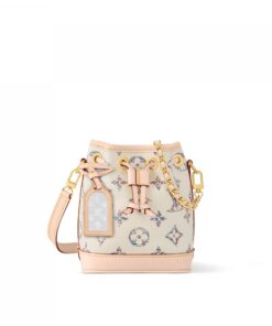 Louis Vuitton Nano Noé M83453 Multicolor White