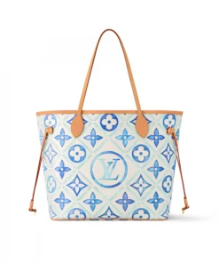 Louis Vuitton M11263 Neverfull MM Lagoon Blue