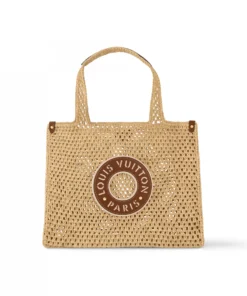 Louis Vuitton M24723 OnTheGo MM Natural/Tan