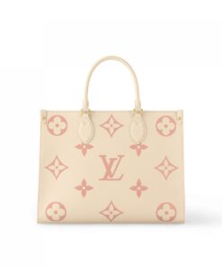 Louis Vuitton OnTheGo MM M21575 Crème Rose Trianon