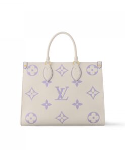 Louis Vuitton M23937 OnTheGo MM Latte/Bubble Tea