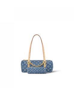 Louis Vuitton M46830 Papillon Denim Blue