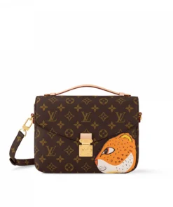 Louis Vuitton M47203 Pochette Métis Monogram Calfskin Patch