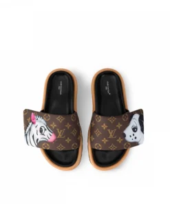 Louis Vuitton 1AD3AY Pool Pillow Flat Comfort Mule Monogram