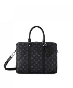Louis Vuitton M46457 Porte-Documents Voyage PM Black