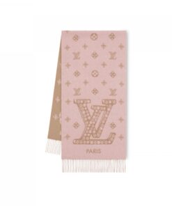 Louis Vuitton M79543 Pink Precious Dragon Reykjavik Scarf