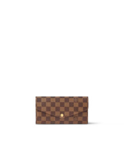 Louis Vuitton Damier Ebene N63209 Sarah Wallet