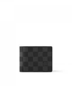 Louis Vuitton N63261 Slender Wallet Damier Graphite Canvas