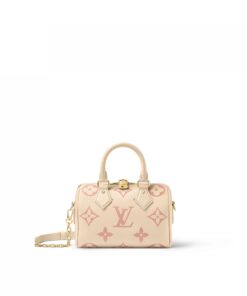 Louis Vuitton M46397 Speedy Bandoulière 20 Bicolor Monogram Empreinte Leather