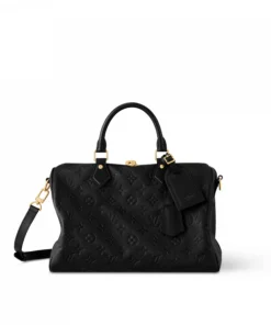 Louis Vuitton M47186 Speedy Soft 30 Black