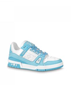 Louis Vuitton Trainer Sneaker Sky Blue 1ABOFM