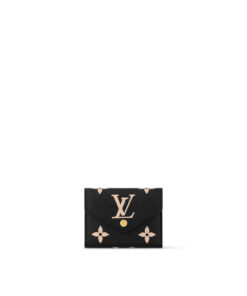 Louis Vuitton Black/Beige M80968 Victorine Wallet