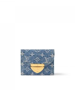 Louis Vuitton M82959 Victorine Wallet Denim Blue