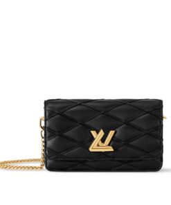 Louis Vuitton M13139 Wallet On Chain GO-14 Black