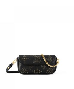 Louis Vuitton M82653 Wallet On Chain Lily Black