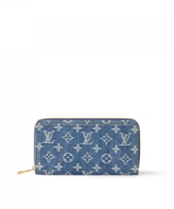 Louis Vuitton M82958 Zippy Wallet Denim Blue
